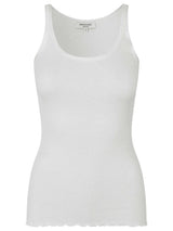 Rosemunde RWBelle Silk U-Neck Top 5182 Col. New White