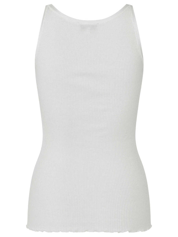 Rosemunde RWBelle Silk U-Neck Top 5182 Col. New White