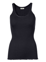 Rosemunde RWBelle Silk U-Neck Top 5182 Col. Navy
