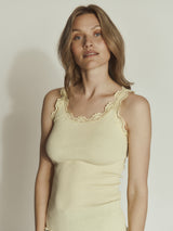 Rosemunde RWBabette Silk SL U-neck Long Lace Top 5205 Col.056