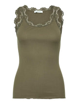 Rosemunde RWBabette Silk LS U-Neck Top 5205 Col071