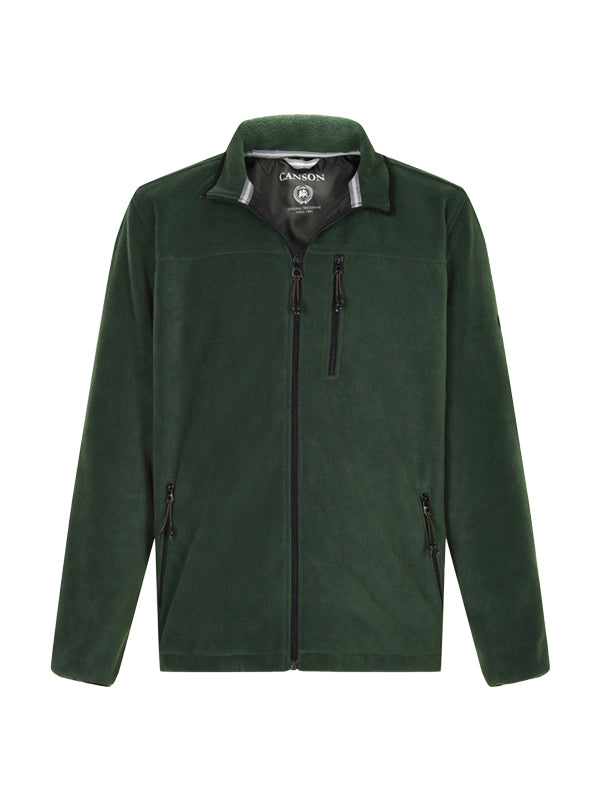 Canson fleece jakke 24532 army