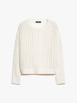 MaxMara Strik Grammo 2425366181 650 Hvid 001