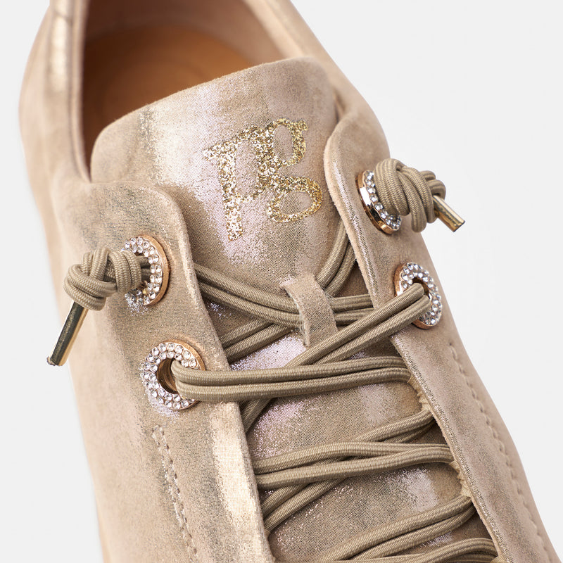 Paul Green Sneakers Glossy Antic 5417-066 Sand