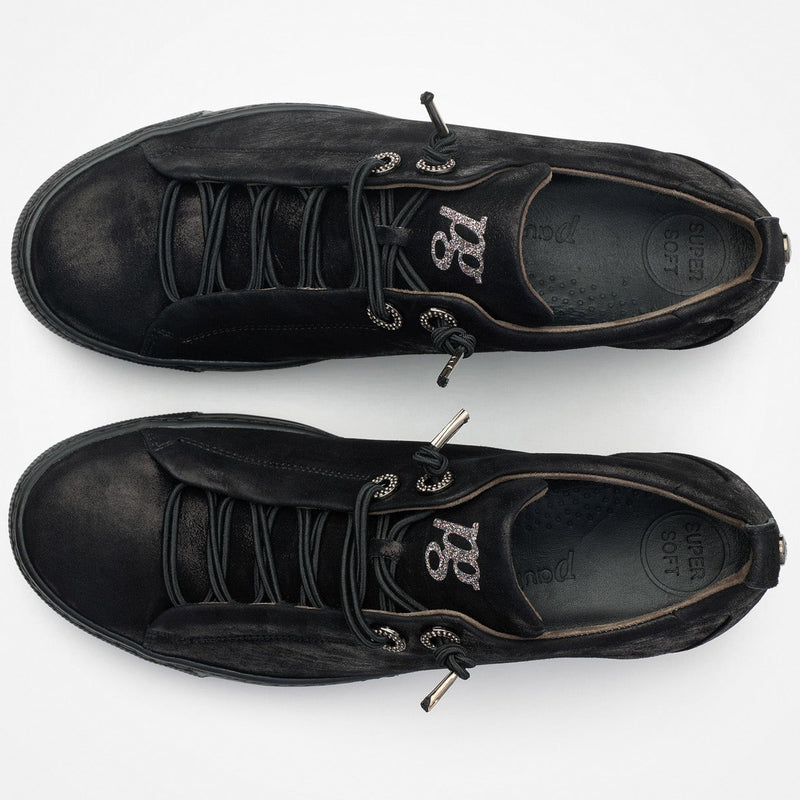 Paul Green Glossy Antic Sneakers 5417-078 Sort