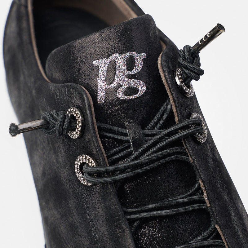 Paul Green Glossy Antic Sneakers 5417-078 Sort