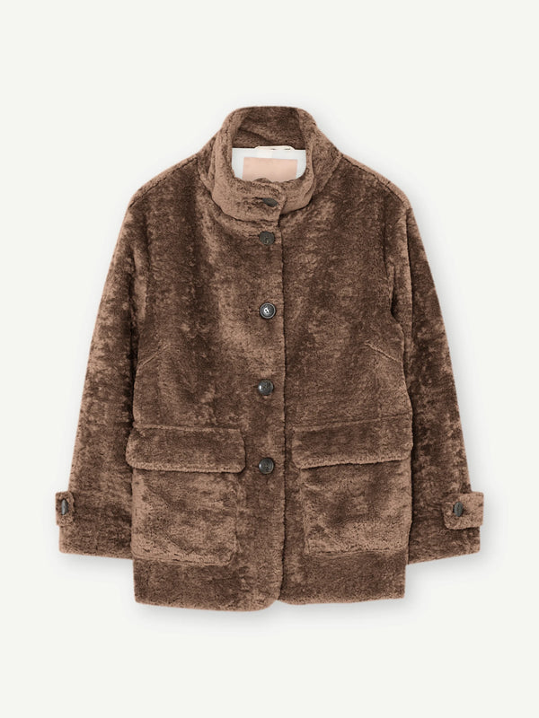 Gustav Maddy Fur Jakke 2611 Col. Brun