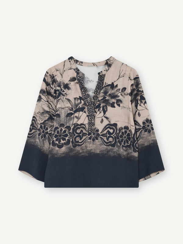 Gustav bluse Neomi blouse col. 82033 sand
