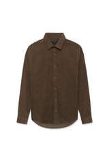 Matinique skjorte fløjl Trostol 30206348 brun
