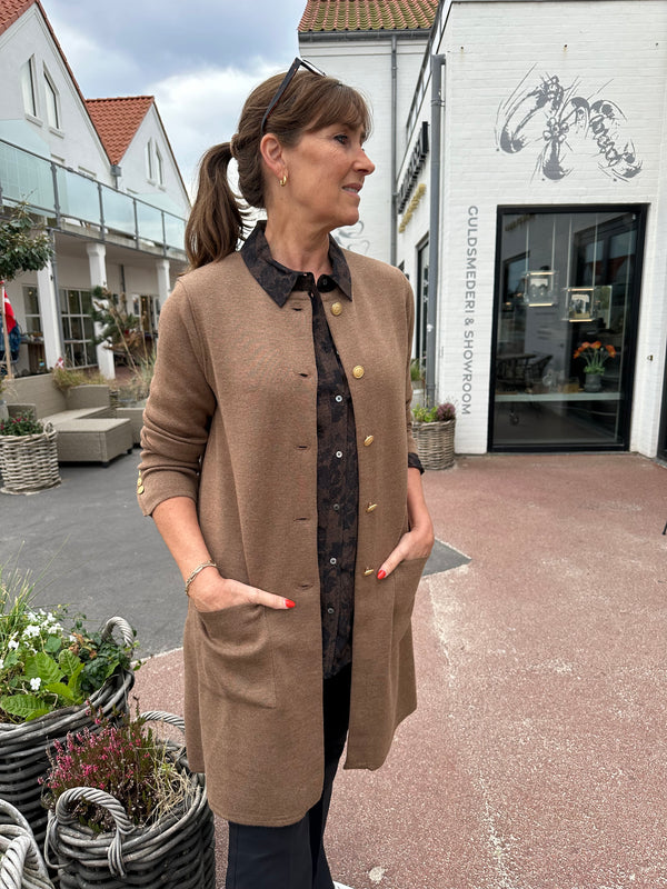 Stenstrøms Cardigan Astrid 4501516151 Camel 264