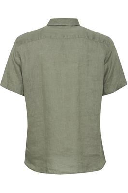 Casual Friday Hørskjorte 20504661 grøn 185806