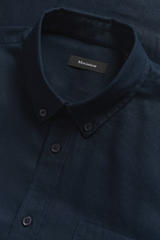 Matinique hørskjorte MAtrostol BD SS 30206086 navy