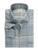 Stenstrøms skjorte flannel 606711-1952 lyseblå