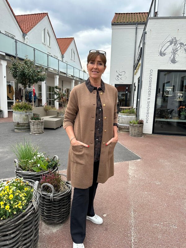 Stenstrøms Cardigan Astrid 4501516151 Camel 264