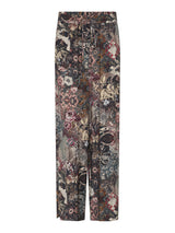 Gustav Bukser Balia Wide leg Pants 62028 7580 Col. Sort m. blomster print 82610