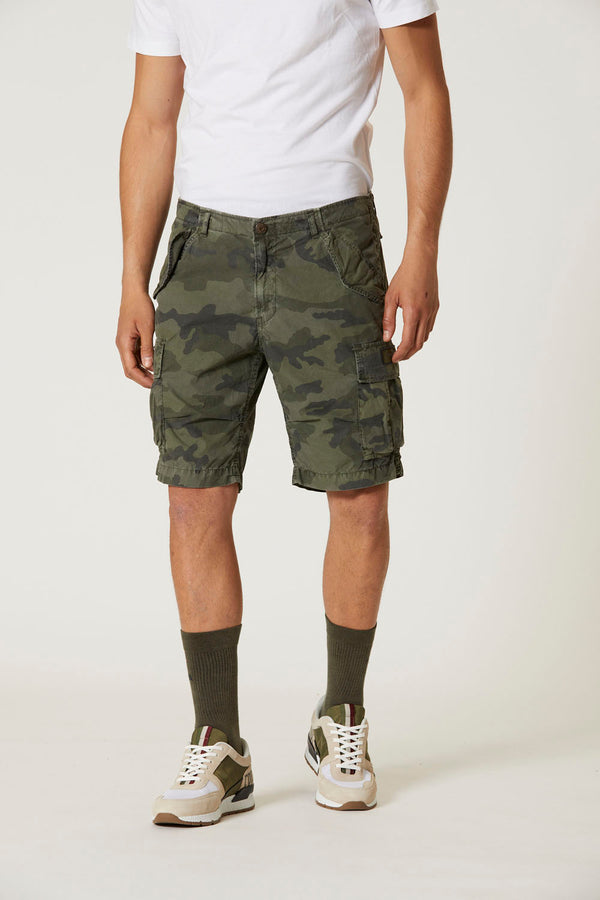 Aeronautica shorts BE178 army camu