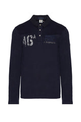 Aeronautica sweatshirt PO1708 navy
