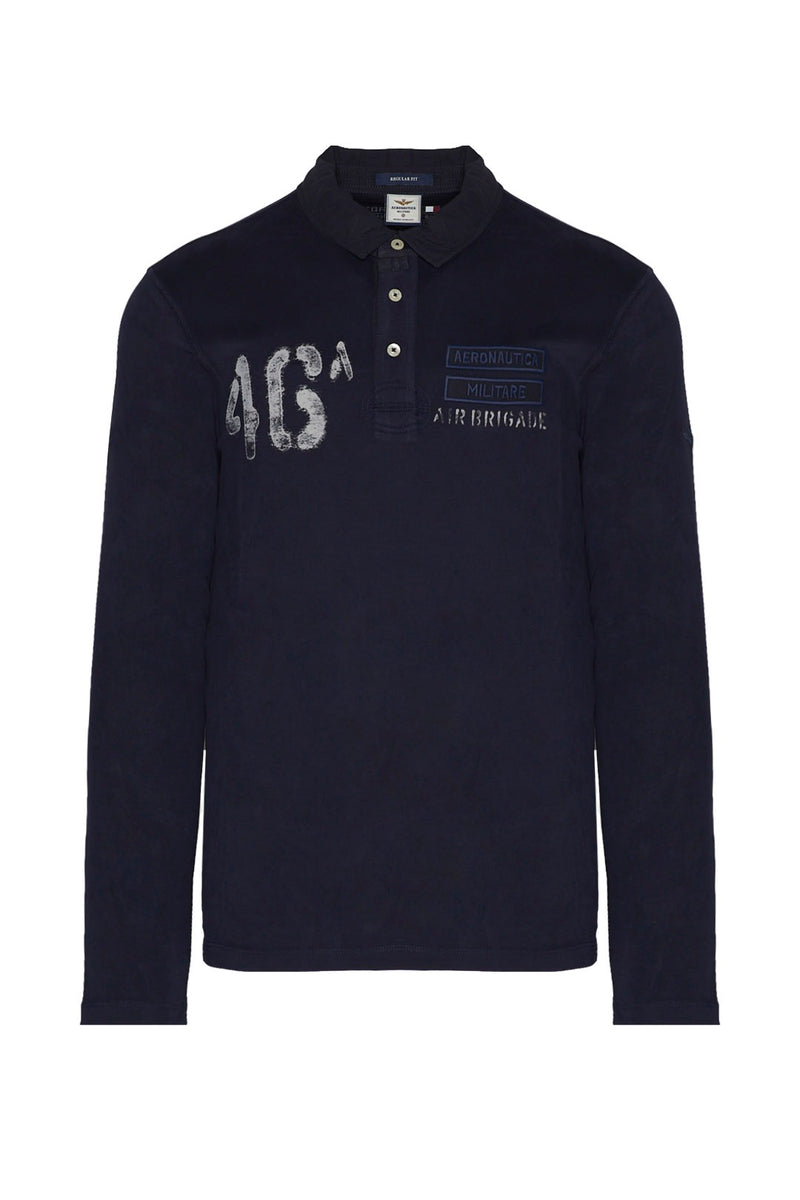 Aeronautica sweatshirt PO1708 navy