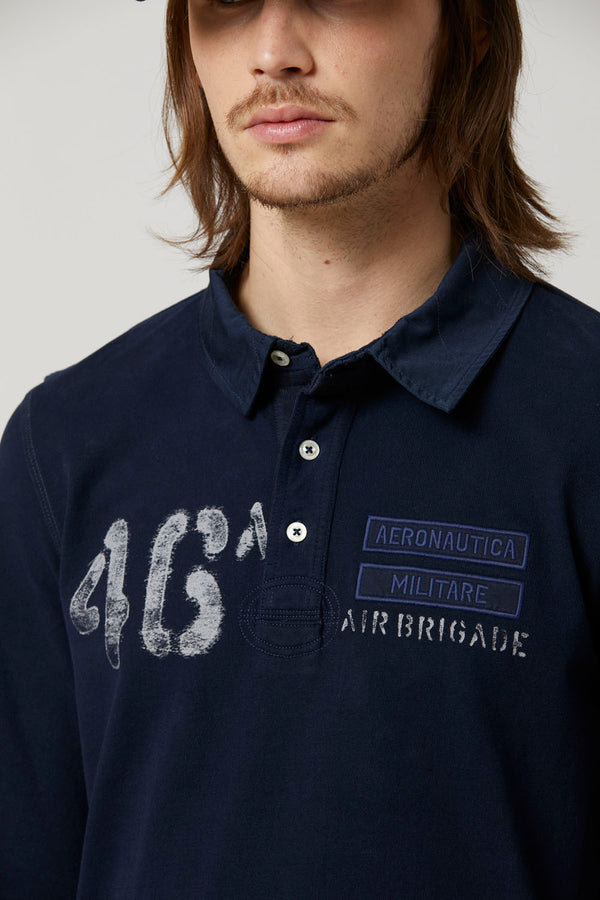 Aeronautica sweatshirt PO1708 navy