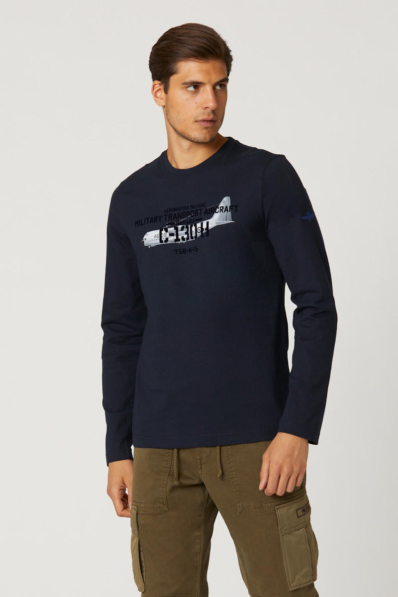 Aeronautica t-shirt TS2132 navy