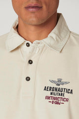 Aeronautica polo t-shirt LÆ PO1719 sand