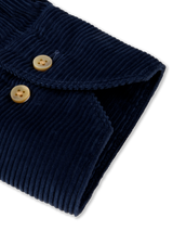 Stenstrøms fløjlsskjorte 673721-9089 navy