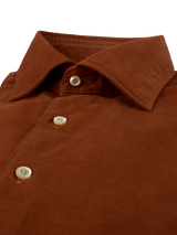 Stenstrøms fløjlsskjorte 674721-8885 orange