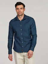 Stenstrøms denimskjorte 674921-7995 denim