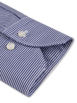 Stenstrøms skjorte 675721 8969 fitted, navy strib