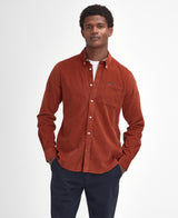 Barbour skjorte fløjl Ramsey MSH5001 orange