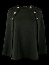 Stenstrøms Mary Poncho 4712346151 col.Dark green
