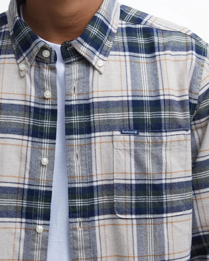 Barbour skjorte MSH4998 Betsom stone