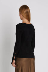 Rue de Femme Melody Knit RDF397 Col. Black