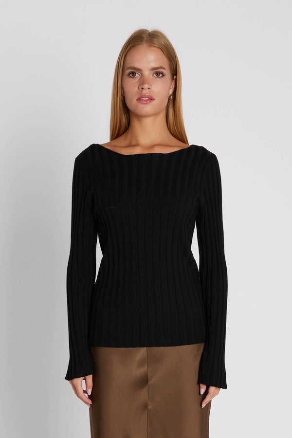Rue de Femme Melody Knit RDF397 Col. Black