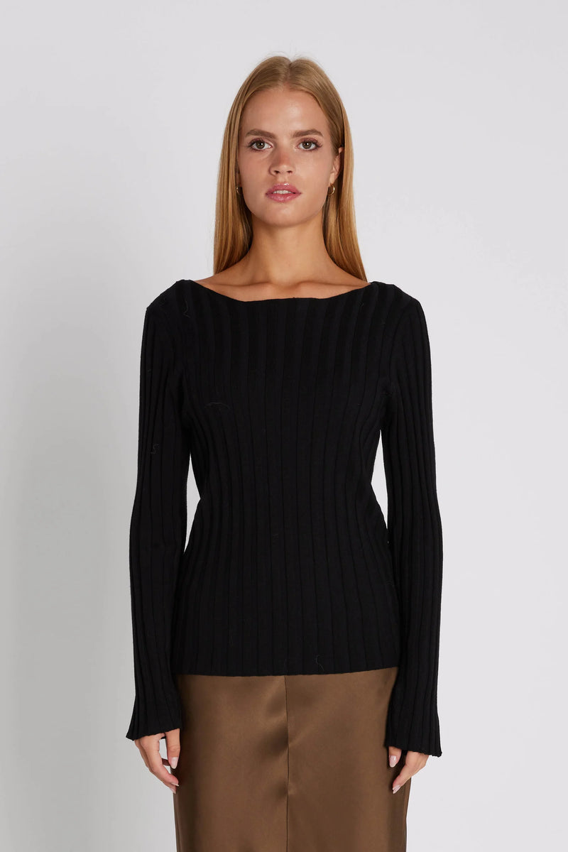 Rue de Femme Melody Knit RDF397 Col. Black
