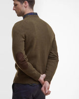 Barbour strik Patch MKN0584 oliven