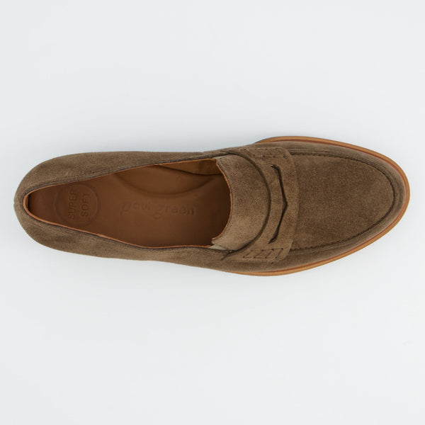 Paul Green Loafers Soft Suede Earth 2694-11x Sand