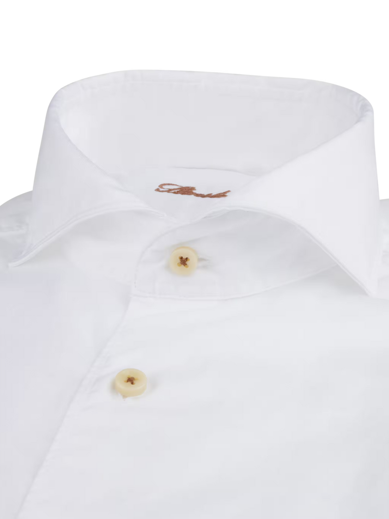 Stenstrøms skjorte regular 674221-1467 twill hvid