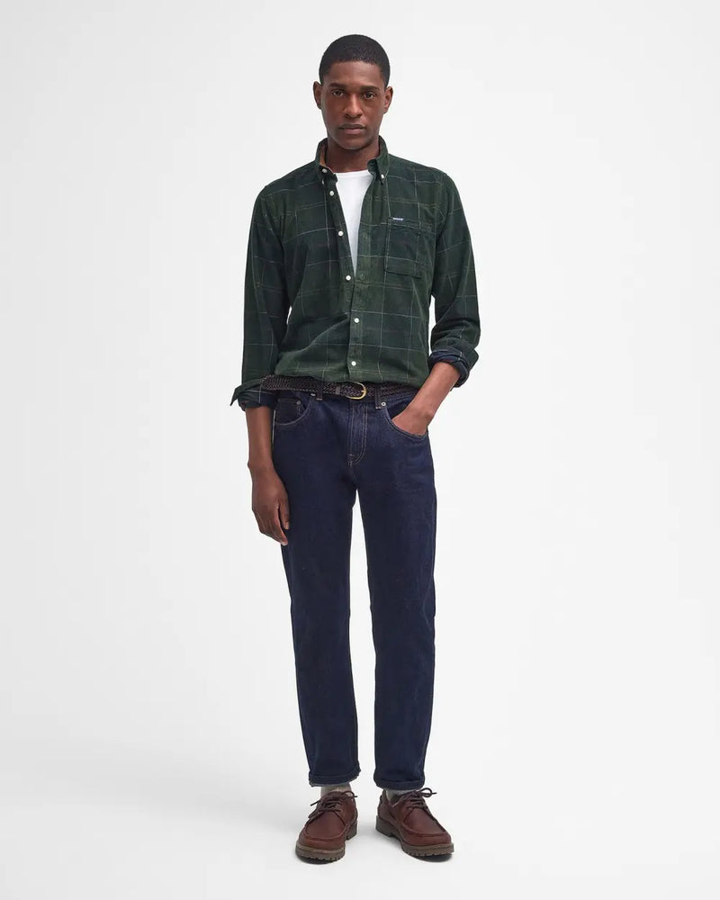 Barbour Blair Tailored Shirt MSH4968 grøn tn11