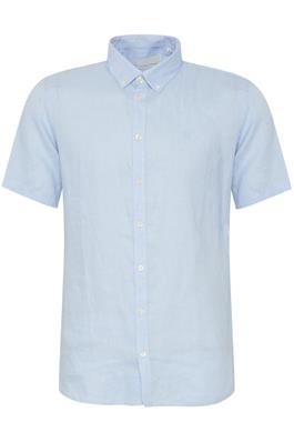 Casual Friday Hørskjorte 20504661 lyseblå 154030