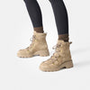 Paul Green Støvle Soft Suede Grain 8237-00x Sand