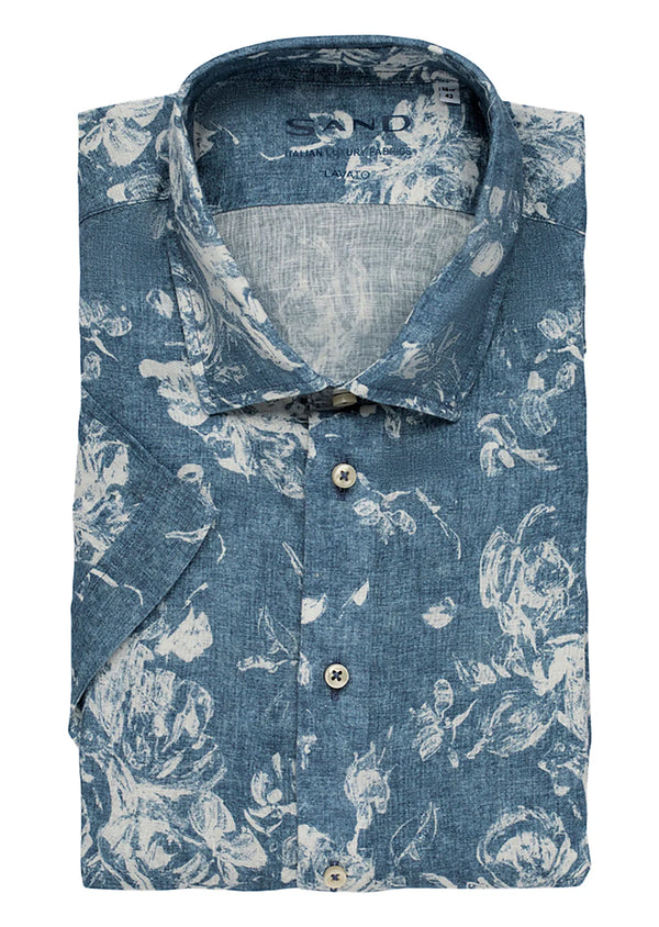 Sand Copenhagen skjorte State 8257 blue