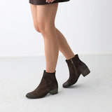 Paul Green støvler Soft Suede Mocca 9025-160