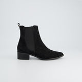 Paul Green Soft Suede Black Støvle 8271-020