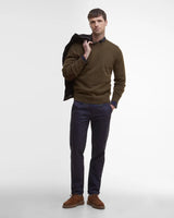 Barbour strik Patch MKN0584 oliven