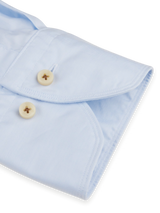 Stenstrøms skjorte 674221-1467 lyseblå twill/100