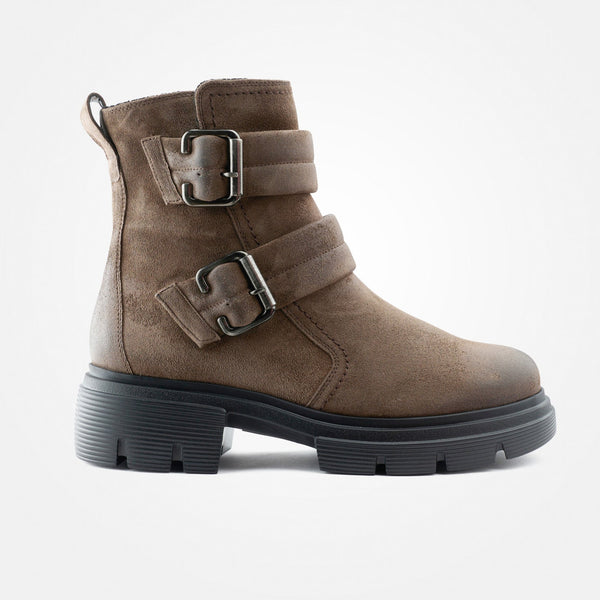 Paul Green Støvle Soft Suede Earth 9035-03x Brun