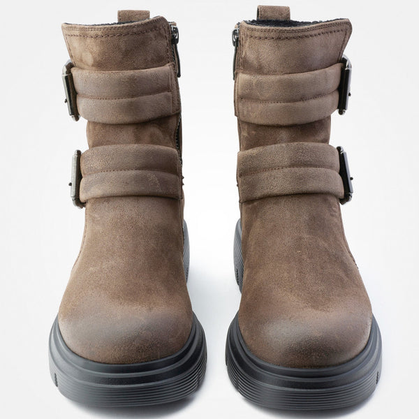 Paul Green Støvle Soft Suede Earth 9035-03x Brun