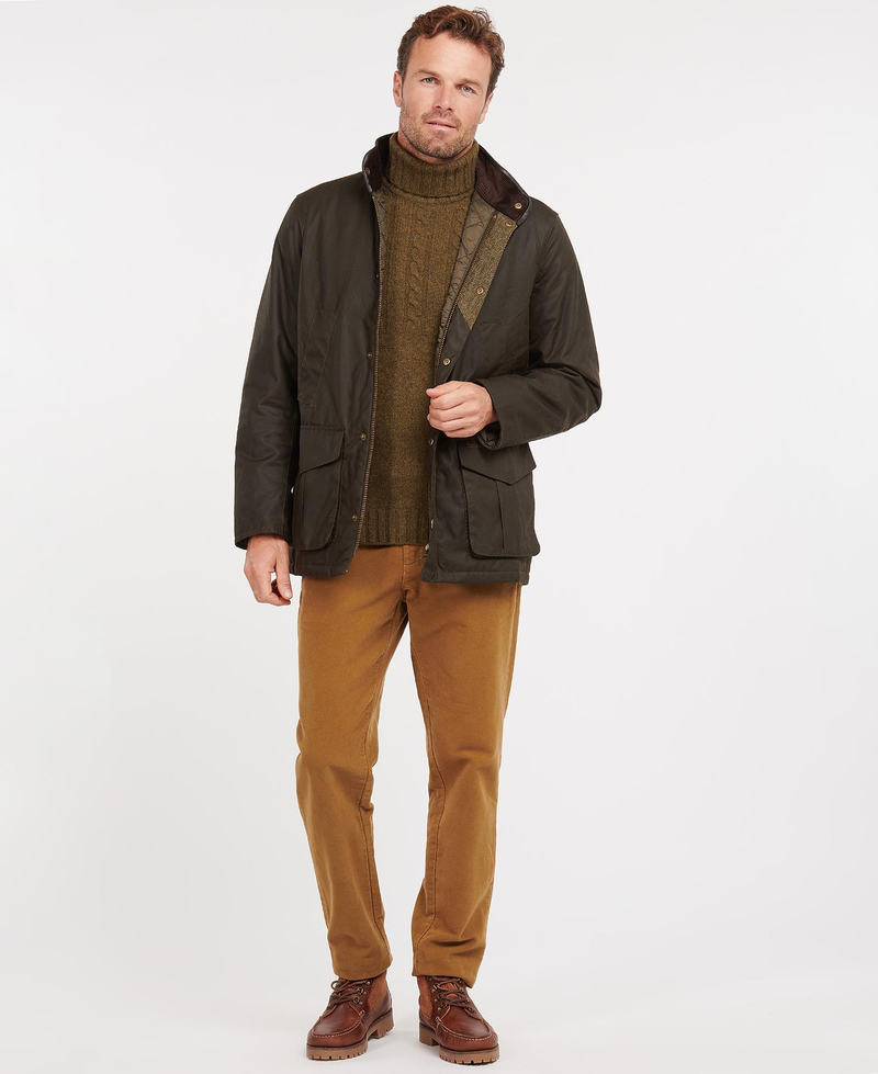 Barbour herre jakke Hereford oliven