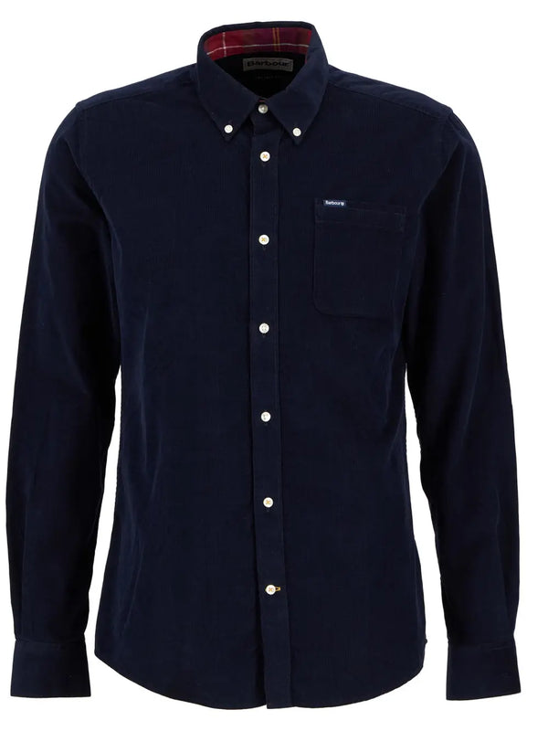 Barbour skjorte Ramsey MSH5001 navy/91